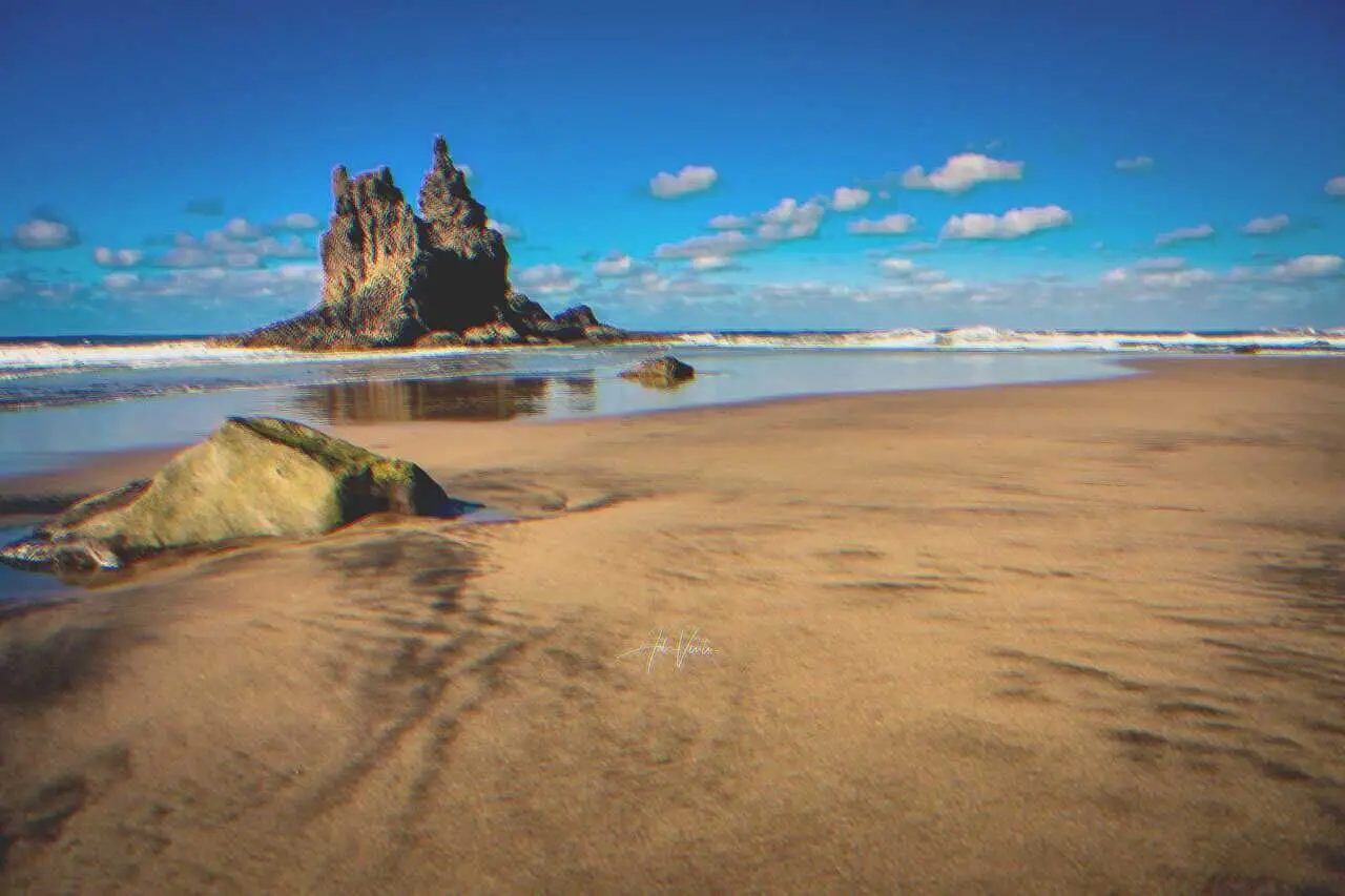 Playa de Benijo en Tenerife, fotografía de Adrian Vintu
