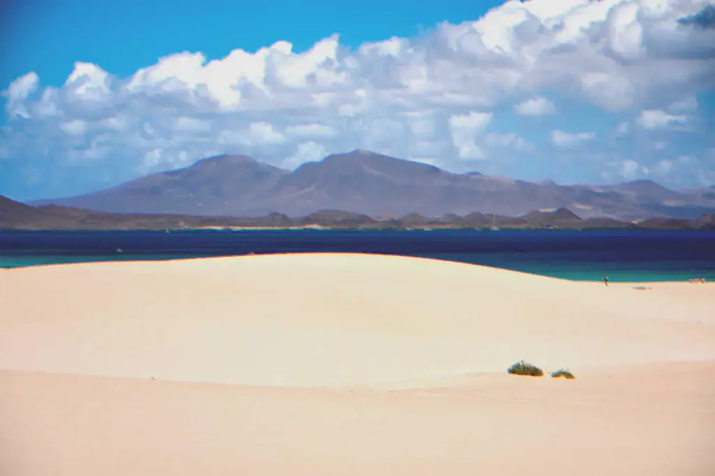 Dunas de Corralejo en Fuerteventura
